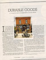 Durable Goods - the Village Market